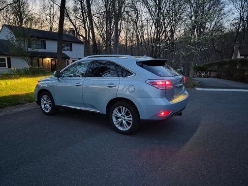 Blue 2011 Lexus RX 450h Base