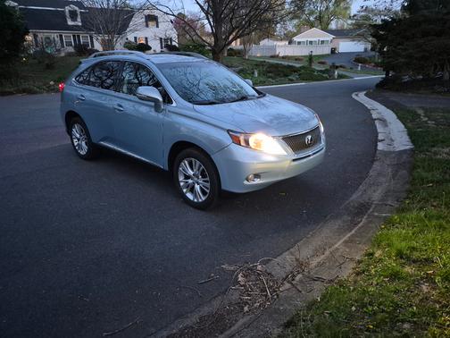 Blue 2011 Lexus RX 450h Base