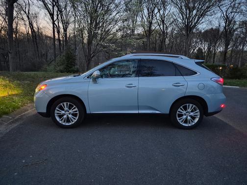 Blue 2011 Lexus RX 450h Base