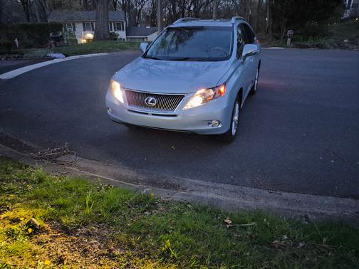 Blue 2011 Lexus RX 450h Base