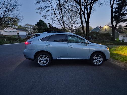 Blue 2011 Lexus RX 450h Base