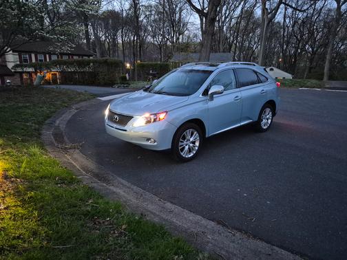 Blue 2011 Lexus RX 450h Base