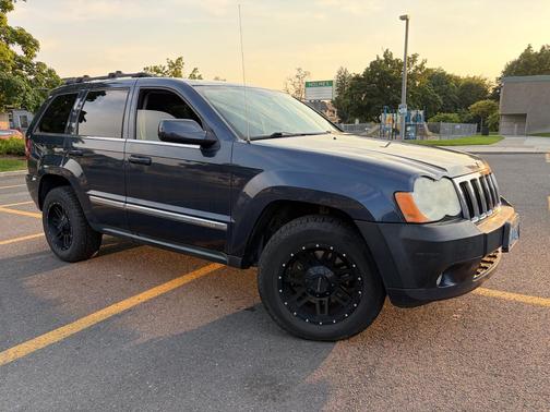 Blue 2008 Jeep Grand Cherokee Limited