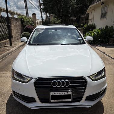 White 2015 Audi A4 2.0T Premium