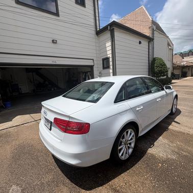 White 2015 Audi A4 2.0T Premium