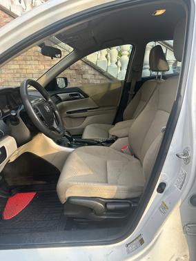 White 2015 Honda Accord LX