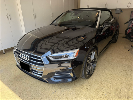 Black 2018 Audi A5 2.0T Premium