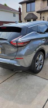 Gray 2020 Nissan Murano Platinum