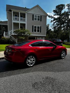 Red 2016 Mazda Mazda6 i Touring