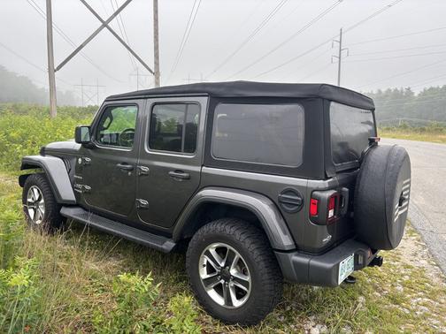 Gray 2021 Jeep Wrangler Unlimited Sahara