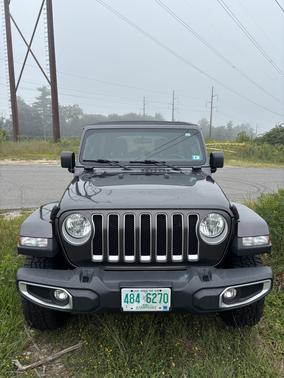 Gray 2021 Jeep Wrangler Unlimited Sahara
