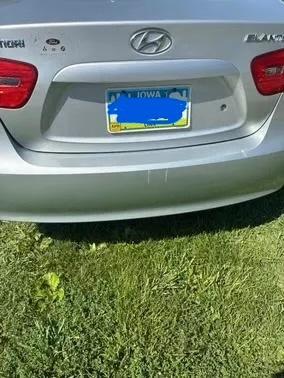 Silver 2008 Hyundai ELANTRA GLS