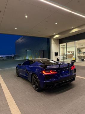 Blue 2025 Chevrolet Corvette Stingray w/1LT