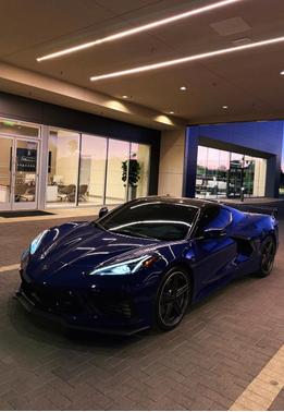 Blue 2025 Chevrolet Corvette Stingray w/1LT