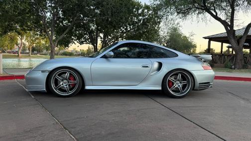 Silver 2002 Porsche 911 911 Carrera Turbo