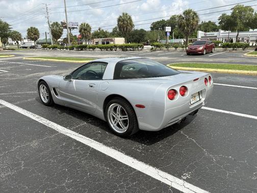 Silver 1998 Chevrolet Corvette Base