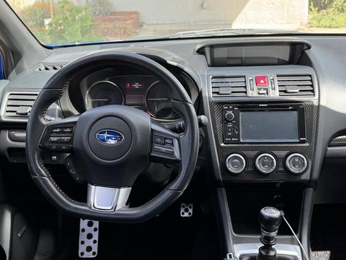 Blue 2015 Subaru WRX Limited