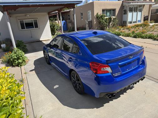 Blue 2015 Subaru WRX Limited