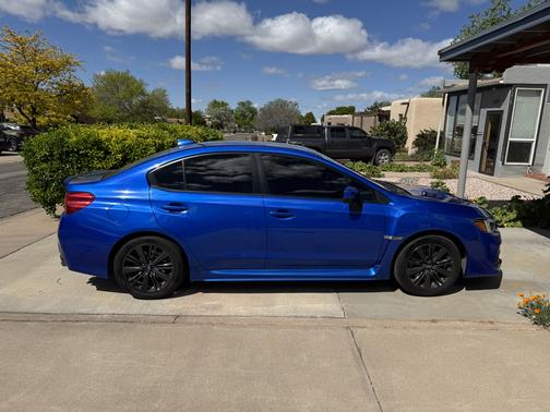 Blue 2015 Subaru WRX Limited