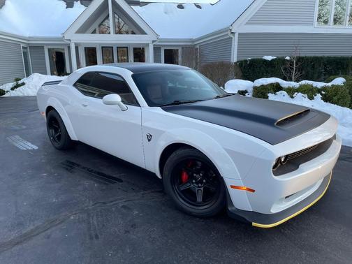 White 2018 Dodge Challenger SRT Demon
