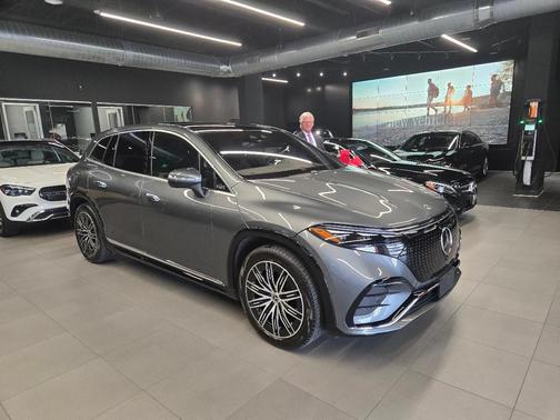 Gray 2023 Mercedes-Benz EQS 580 4MATIC