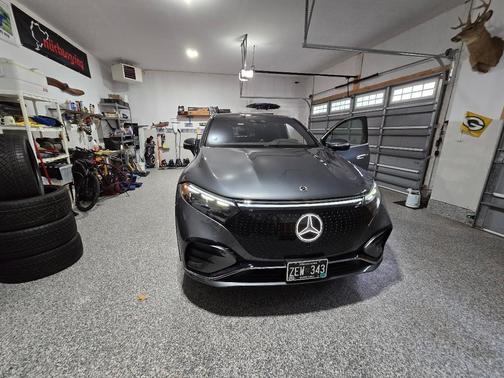 Gray 2023 Mercedes-Benz EQS 580 4MATIC