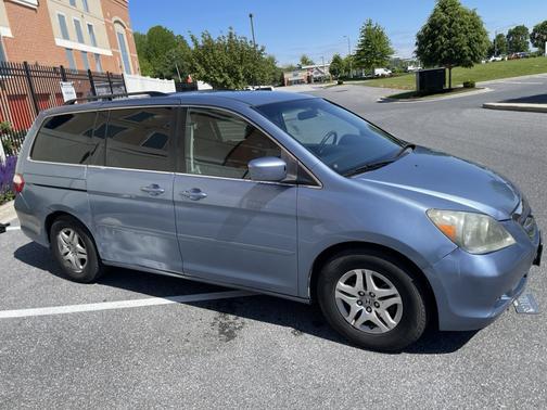 Blue 2007 Honda Odyssey EX