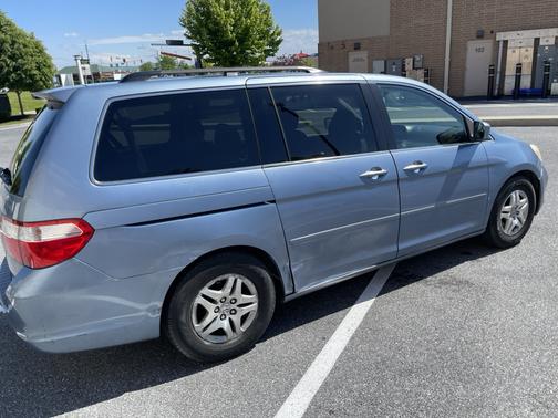 Blue 2007 Honda Odyssey EX