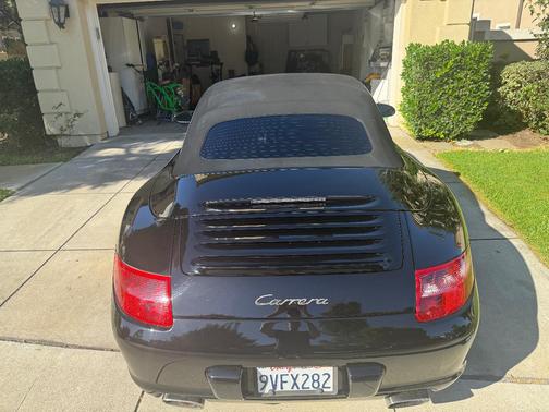 Black 2006 Porsche 911 911 Carrera Cabriolet