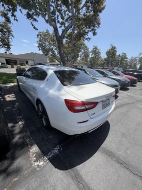 White 2014 Maserati Quattroporte GTS