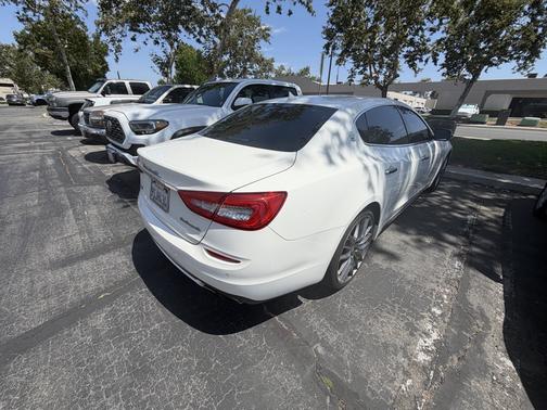 White 2014 Maserati Quattroporte GTS