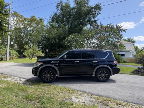 Black 2018 Nissan Armada Platinum