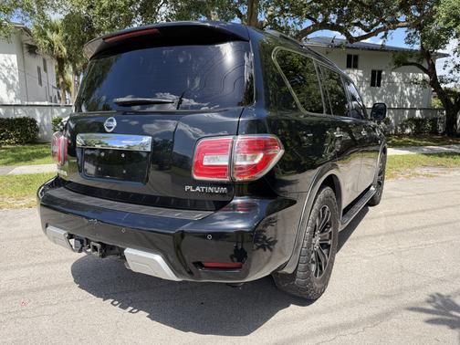 Black 2018 Nissan Armada Platinum
