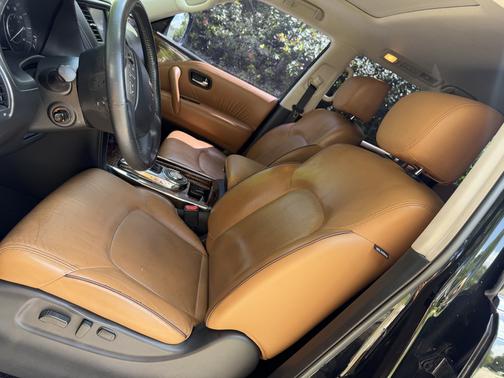 Black 2018 Nissan Armada Platinum