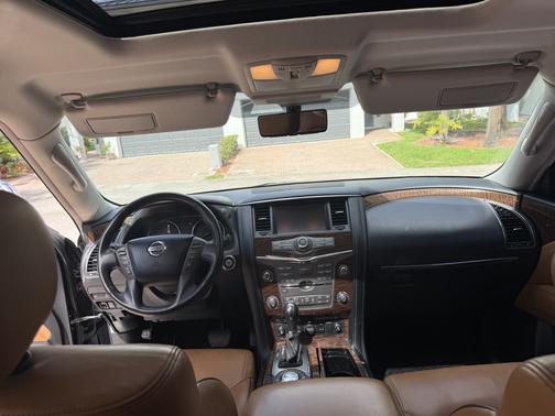 Black 2018 Nissan Armada Platinum