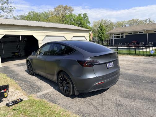 Gray 2022 Tesla Model Y Performance
