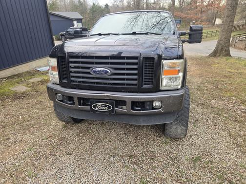 Black 2008 Ford F-350 XL Crew Cab Super Duty