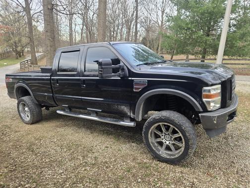 Black 2008 Ford F-350 XL Crew Cab Super Duty