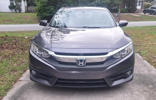 Gray 2017 Honda Civic EX-L
