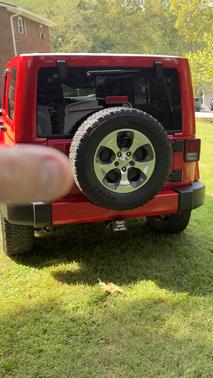 Red 2018 Jeep Wrangler JK Unlimited Sahara