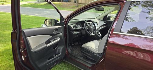 Red 2015 Honda CR-V EX-L