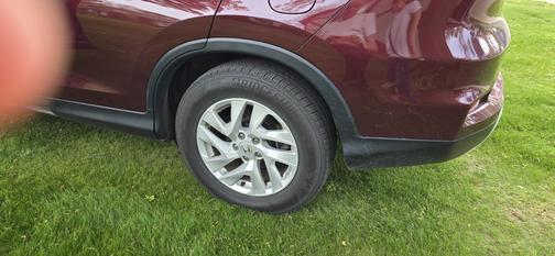 Red 2015 Honda CR-V EX-L