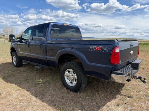 Blue 2011 Ford F-250 XLT
