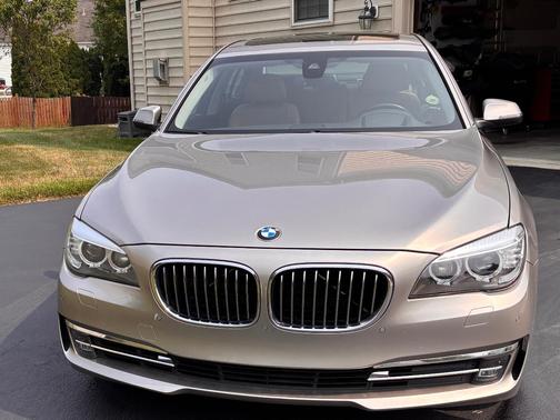 Gold 2015 BMW 740 Li xDrive