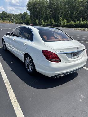 White 2017 Mercedes-Benz C-Class C 300