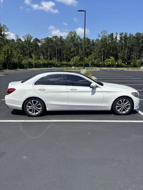 White 2017 Mercedes-Benz C-Class C 300