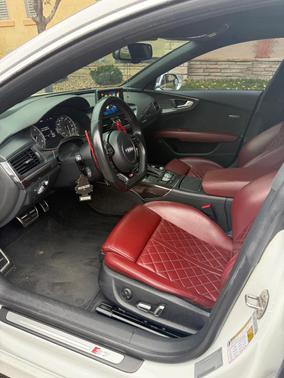 White 2017 Audi S7 4.0T Prestige