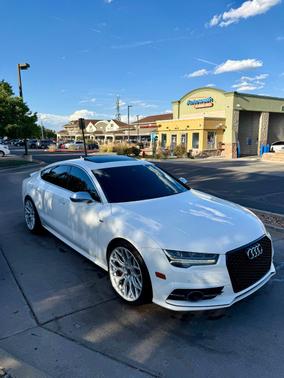 White 2017 Audi S7 4.0T Prestige
