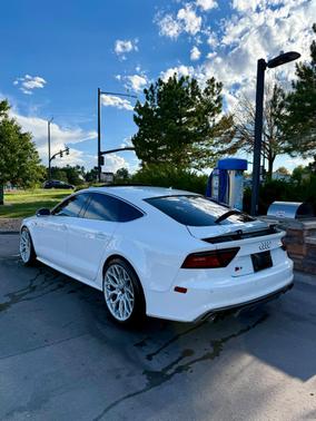 White 2017 Audi S7 4.0T Prestige