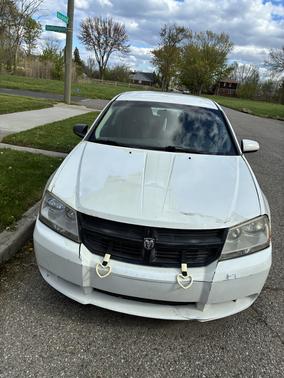 White 2010 Dodge Avenger Express